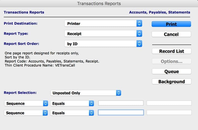 SapphireOne Accounting Software Accounts Payable