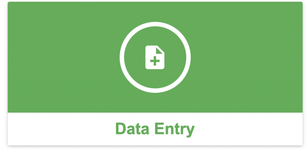 Web Pack-Data Entry