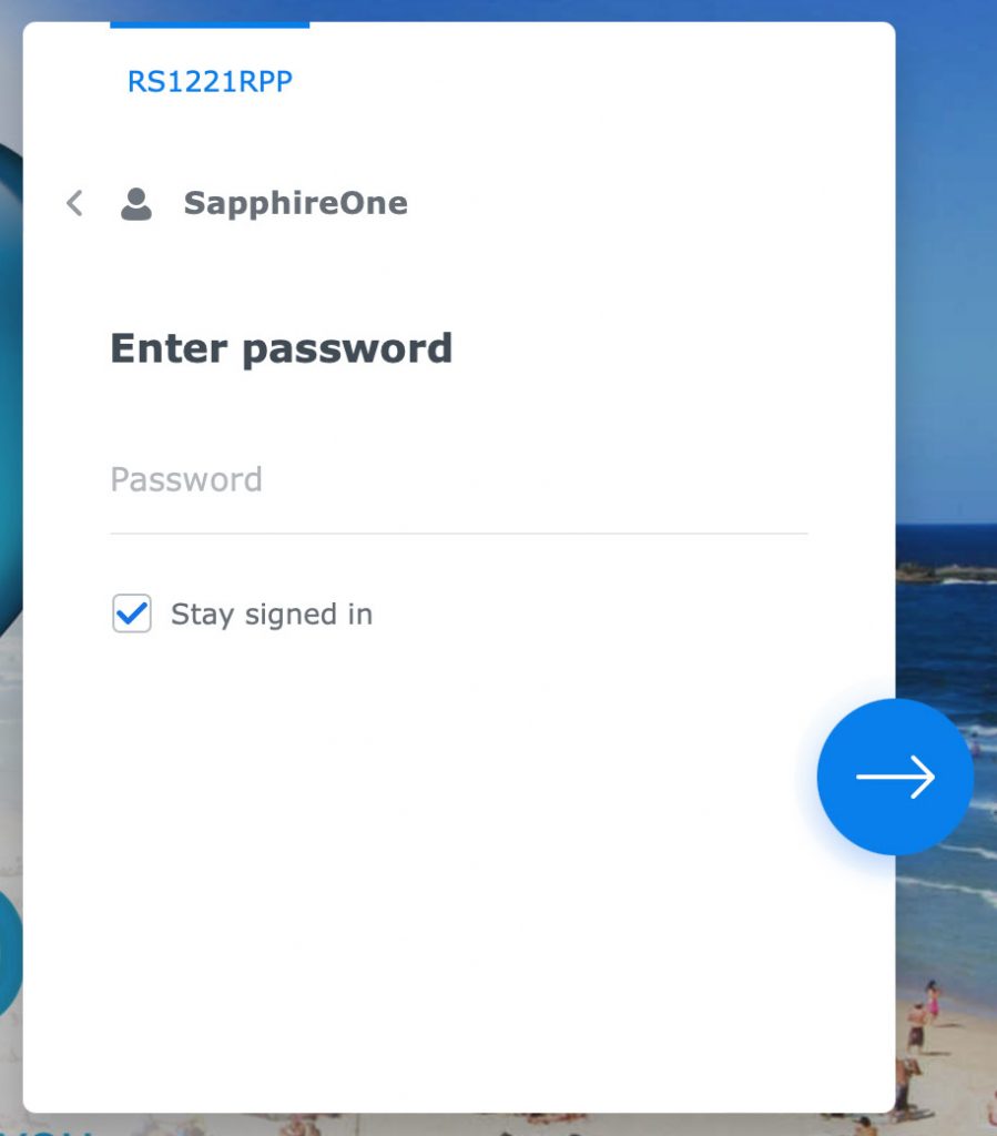 Synology-Password