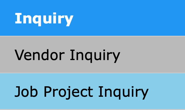 Web Pack-Inquiry-Vendor Inquiry
