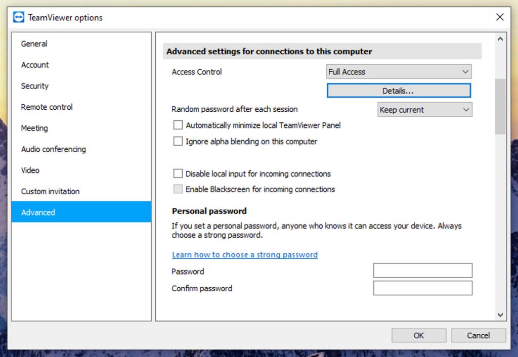 TeamViewer-Options-Advanced